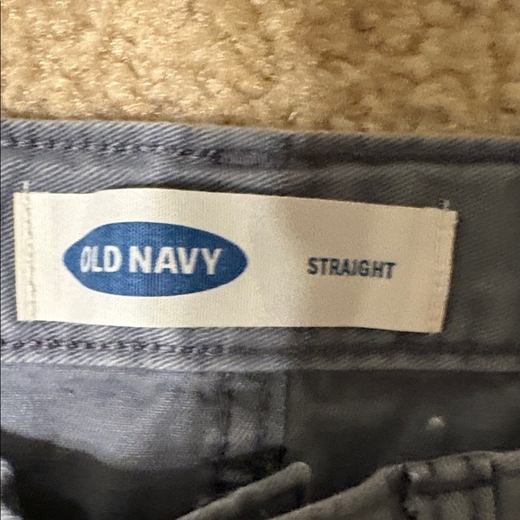 Old Navy Boy’s Charcoal Straight Jeans Size 16 - Picture 2 of 7